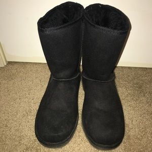 Makalu Suede Fur Lined Boots